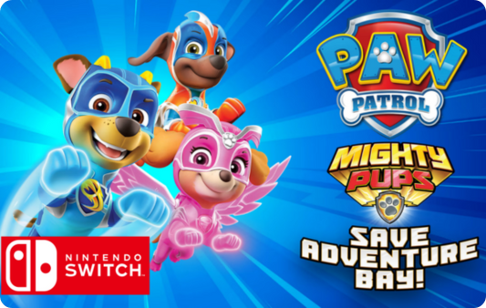 PAW Patrol Mighty Pups Save Adventure Bay (Nintendo Switch)